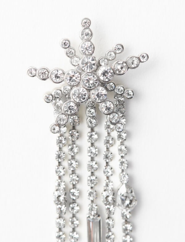 Maje Boucles D'oreilles étoiles Crystal