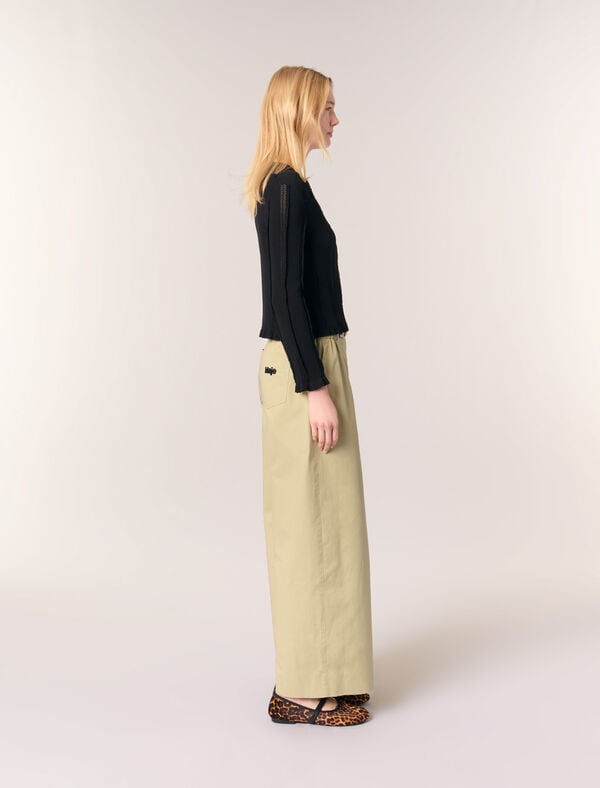 Maje Cardigan 2-en-1 Noir