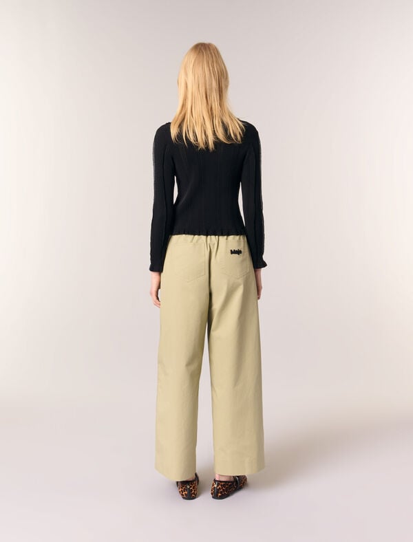 Maje Cardigan 2-en-1 Noir