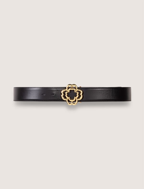 maje Ceinture Clover Noir
