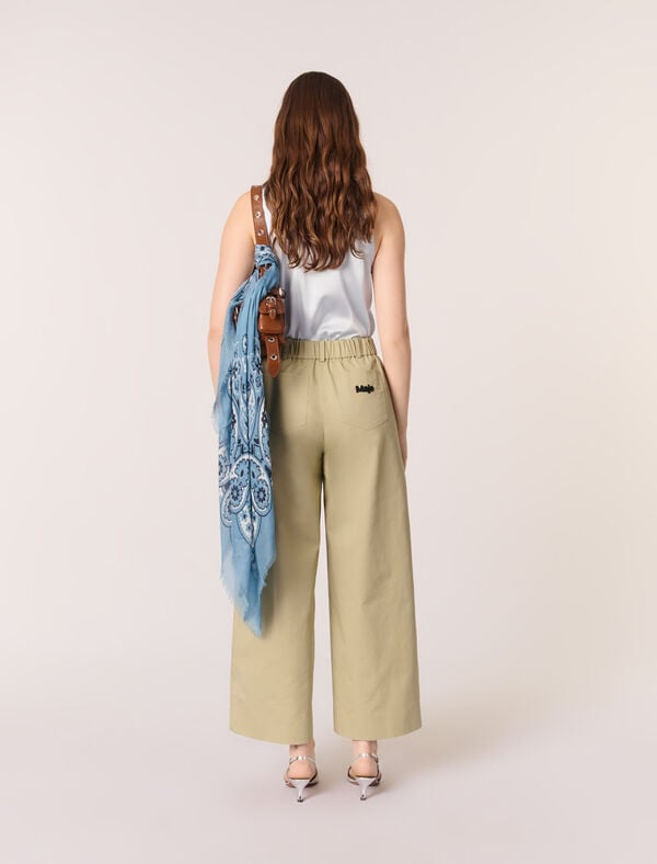 Maje Débardeur En Soie Bleu Ciel