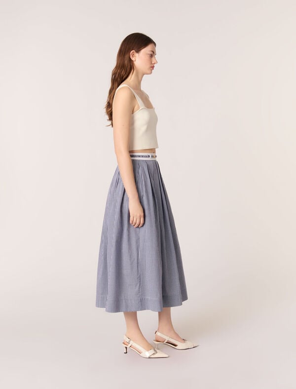 Maje Escarpins Slingback à Double Boucles Blanc