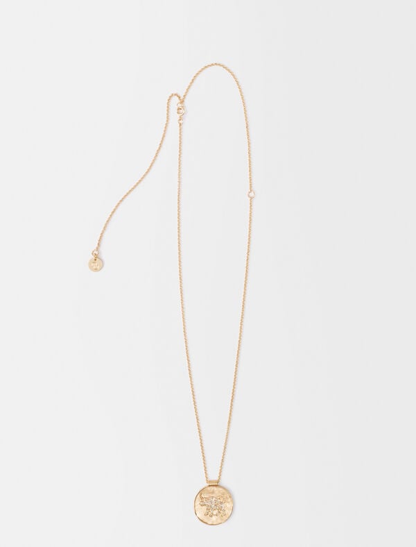 Maje Médaille Constellation Lion