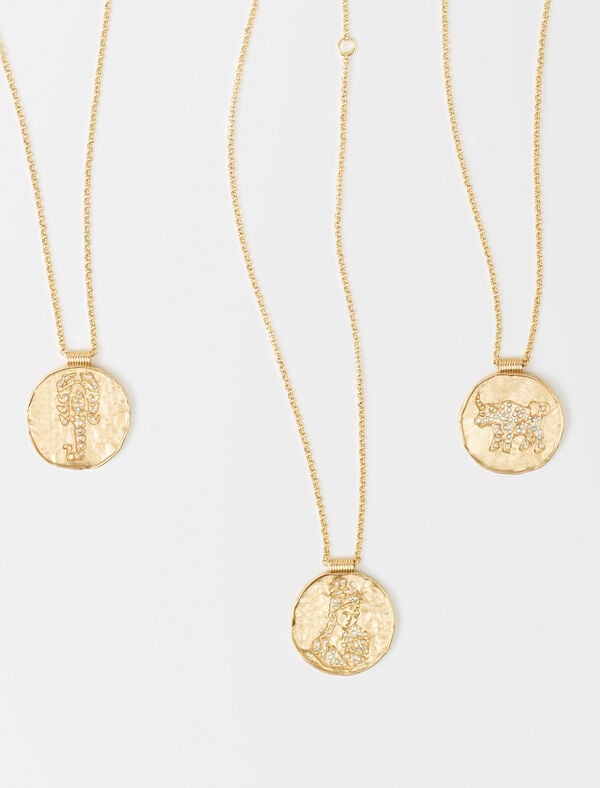 Maje Médaille Constellation Lion