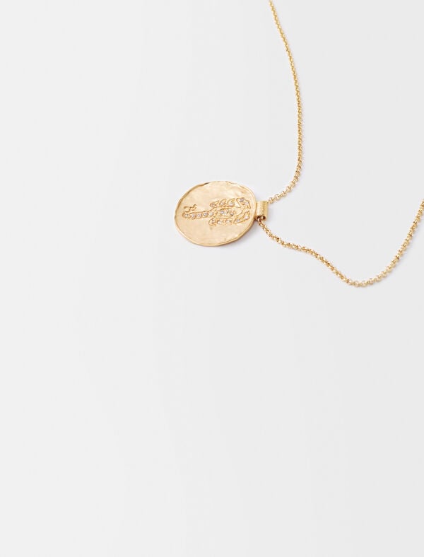 Maje Médaille Constellation Lion