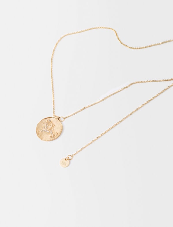 Maje Médaille Constellation Lion