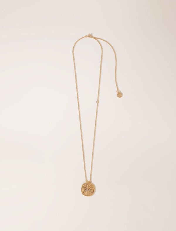 Maje Médaille Constellation Lion