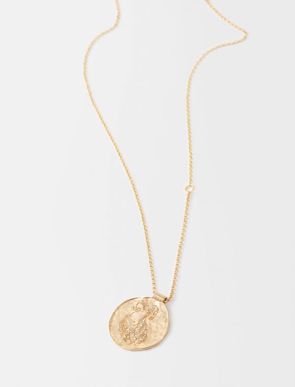 Maje Médaille Constellation Lion