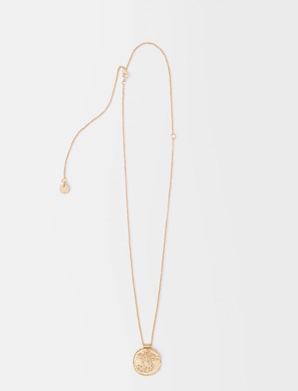 Maje Médaille Constellation Lion