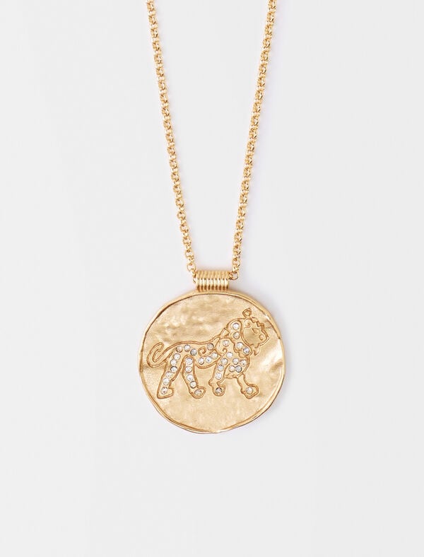 Maje Médaille Constellation Lion