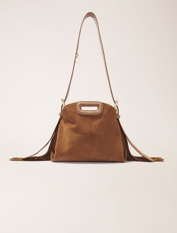 maje Miss M mini suede Camel