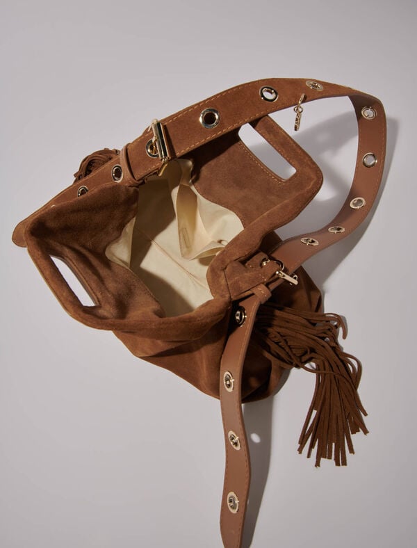 Maje Sac Miss M En Suède Camel