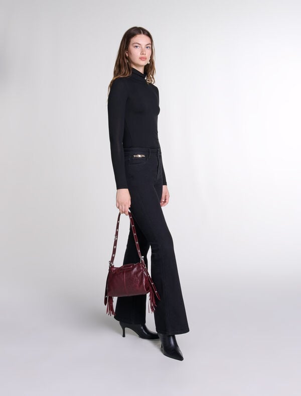 Maje Top Manches Longues Noir