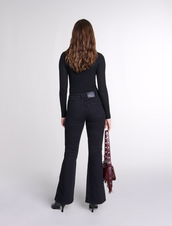 Maje Top Manches Longues Noir