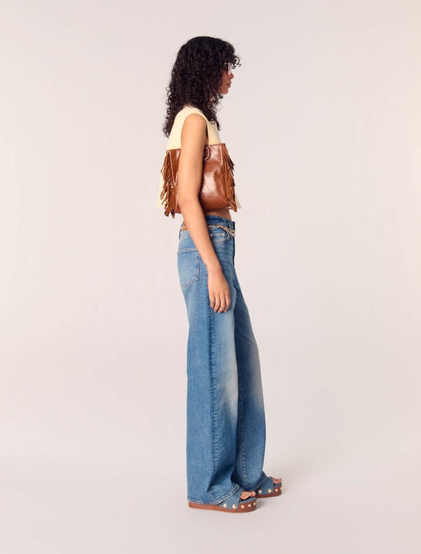 Maje Veston En Tweed Jaune