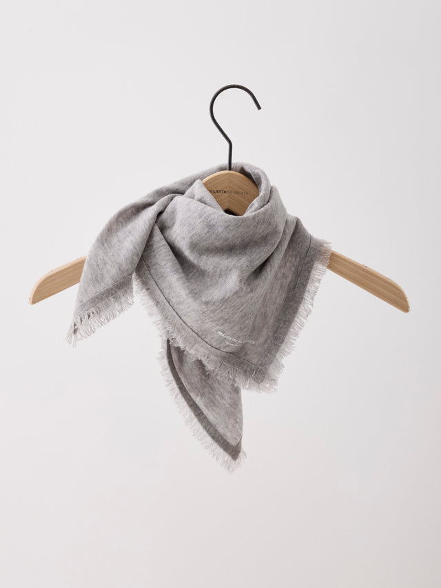 Majestic Filatures Bandana Gris En Cachemire Cachemire