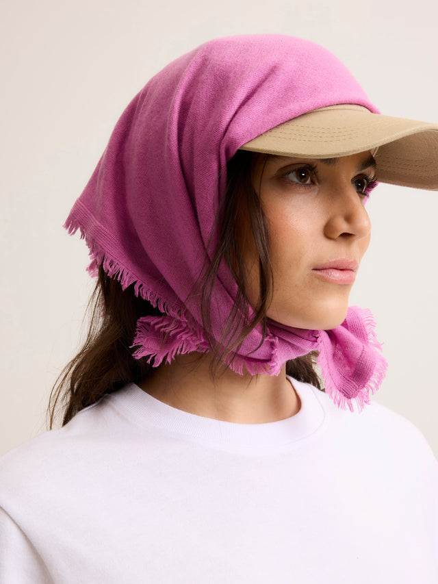 majestic filatures Bandana Violet en Cachemire Cachemire