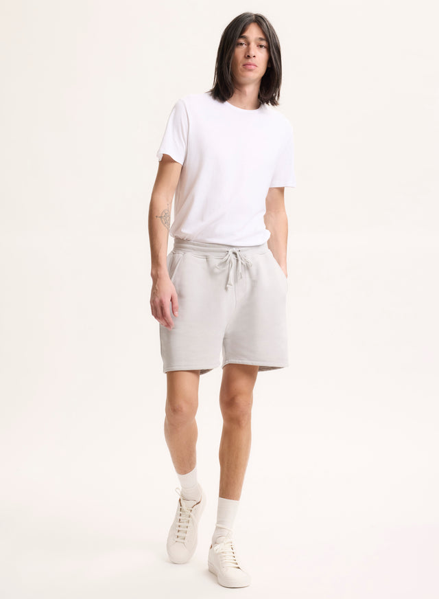 Majestic Filatures Short Gris Coton Organique