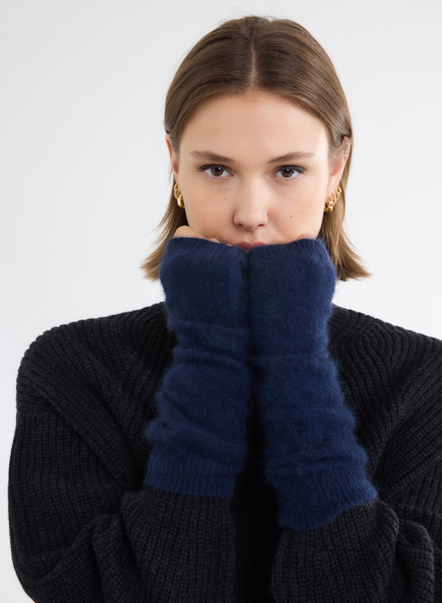 majestic filatures Mitaines Marine en Raccoon Raccoon / Polyamide