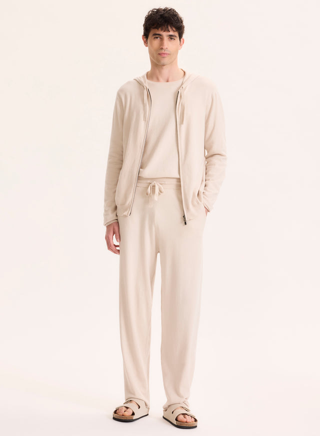 majestic filatures Pantalon Beige en Coton organique / Elasthanne Coton organique / Elasthanne