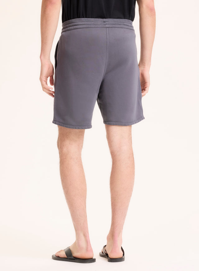 Majestic Filatures Pantalon Gris En Coton Organique Coton Organique