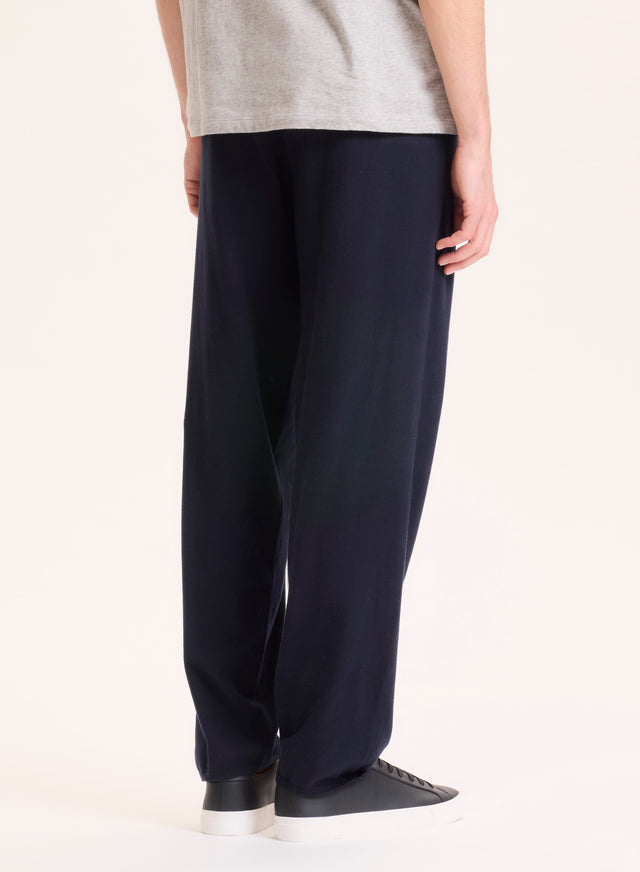 Majestic Filatures Pantalon Marine En Coton Organique / Elasthanne Coton Organique / Elasthanne