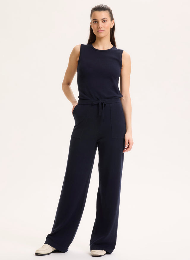 majestic filatures Pantalon Marine en Coton organique / Elasthanne Coton organique / Elasthanne