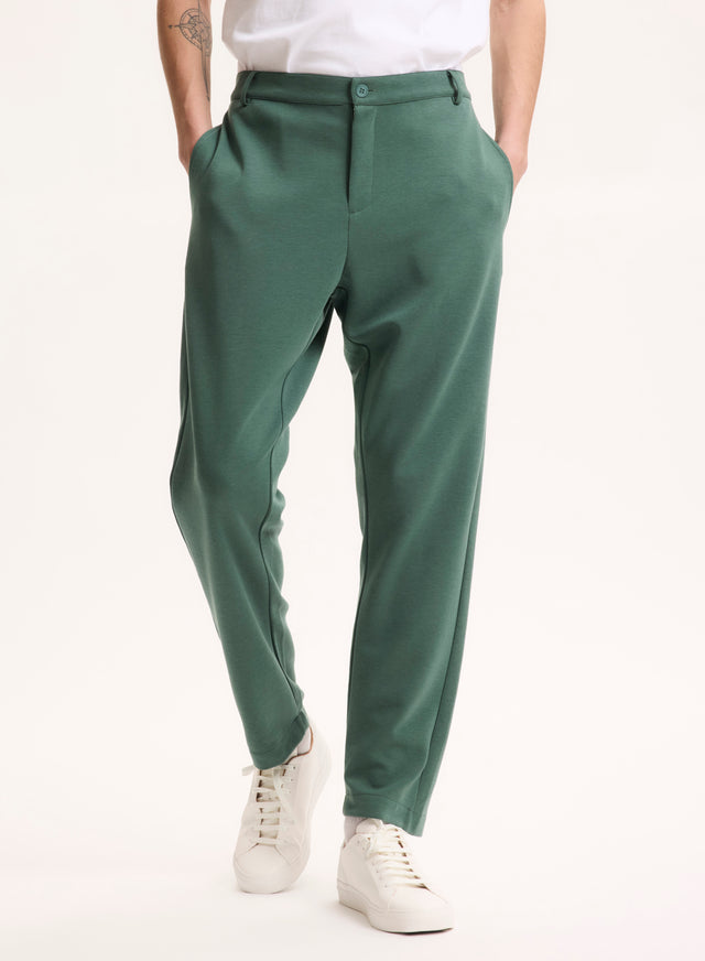 Majestic Filatures Pantalon Vert En Lyocell / Tencel / Coton Organique Lyocell / Tencel / Coton Organique