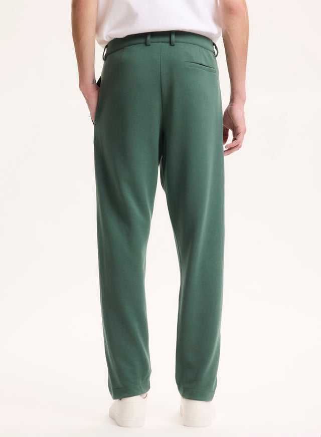 Majestic Filatures Pantalon Vert En Lyocell / Tencel / Coton Organique Lyocell / Tencel / Coton Organique
