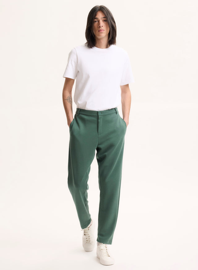 majestic filatures Pantalon Vert en Lyocell / Tencel / Coton organique Lyocell / Tencel / Coton organique