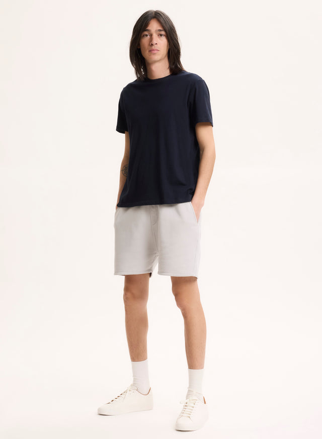 Majestic Filatures T-shirt Marine Patrice Col Rond Manches Courtes En Coton Coton Organique