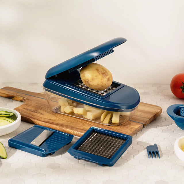 Mastra Coupe-légumes Multifonction Avec Réservoir - 3 Lames Inox