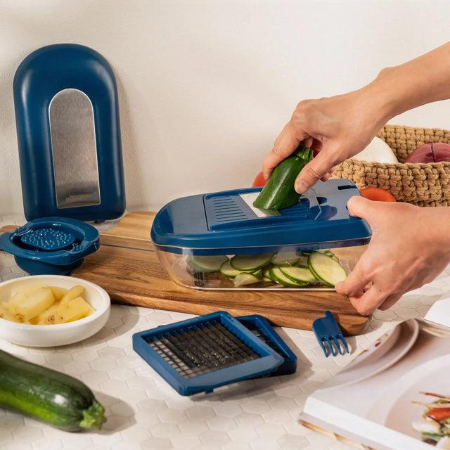 Mastra Coupe-légumes Multifonction Avec Réservoir - 3 Lames Inox