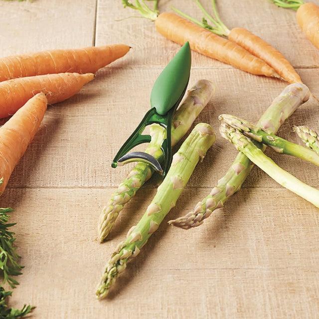 Mastra Éplucheur à Asperges - Lame Courbée En Acier Inoxydable - Elios