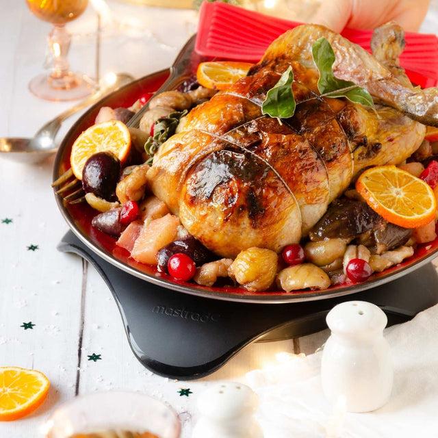 Mastra Chauffe Plat Micro Onde Noir