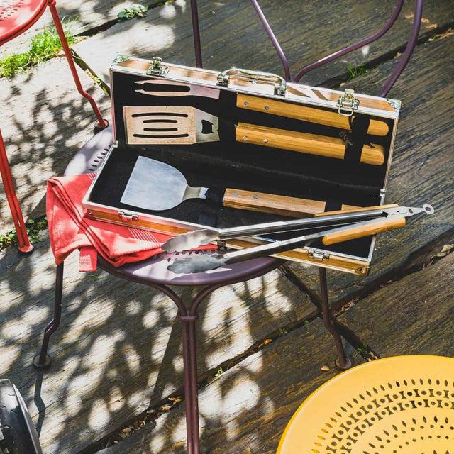 Mastra Mallette Barbecue - 4 Ustensiles