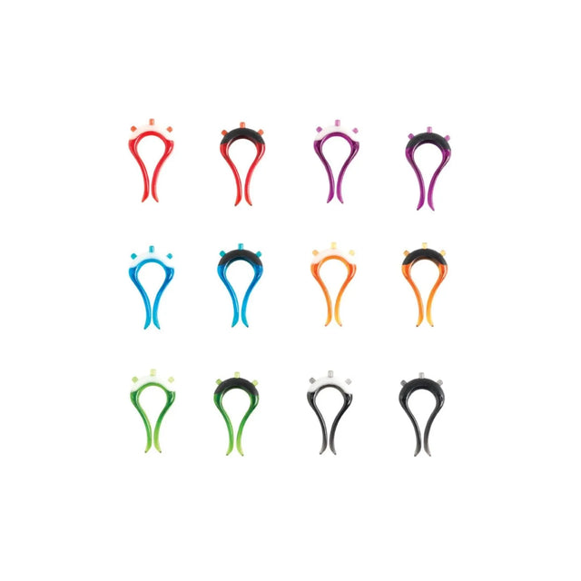 mastra Marque-verres clips - Lot de 12