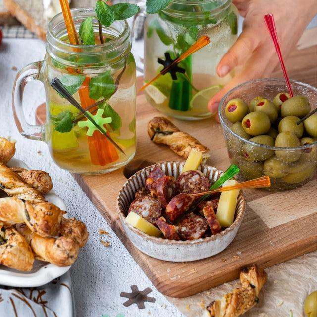 Mastra Marque-verres En Silicone - Lot De 12