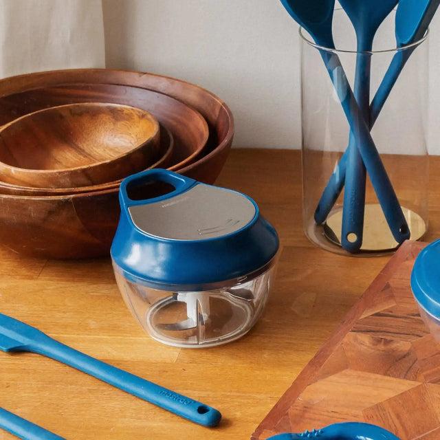 Mastra Mini-hachoir - Lame Inox - Bleu