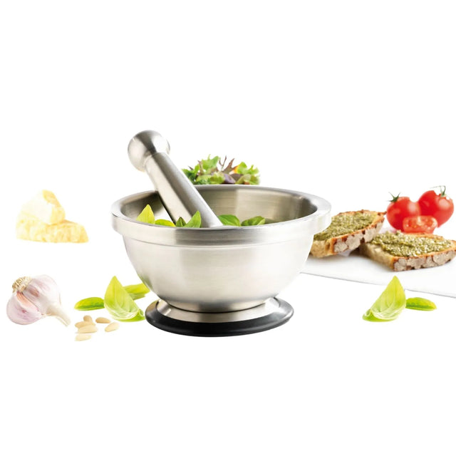 Mastra Mortier Et Pilon En Inox