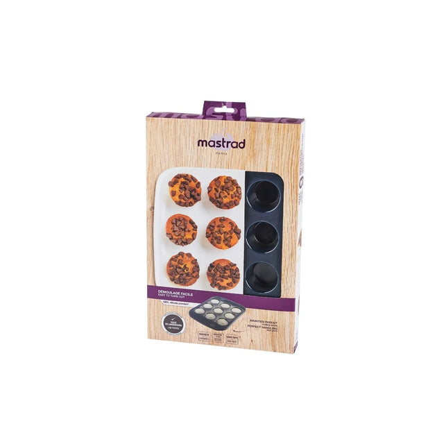 Mastra Moule à Mini Muffins - 9 Cavités - Silicone