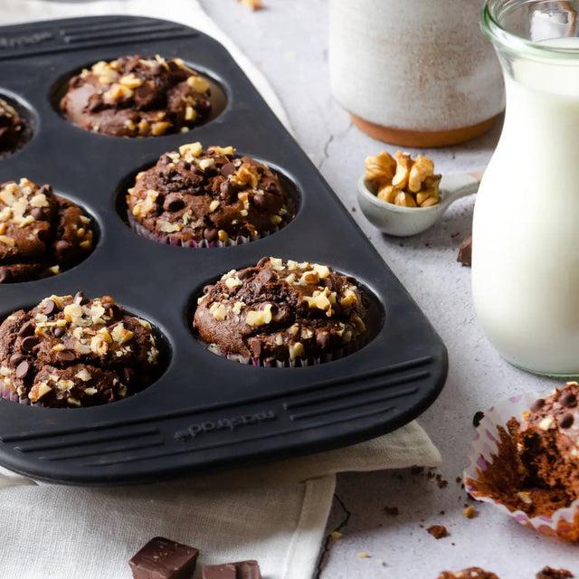 Mastra Moule à Muffins - 6 Cavités - Silicone