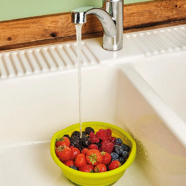 Mastra Passoire Vapeur Rétractable - 20 Cm - Verte