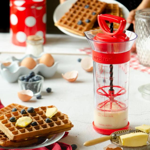 Mastra Mélangeur De Pâte à Crepes - TWIST'N'MIX - Rouge