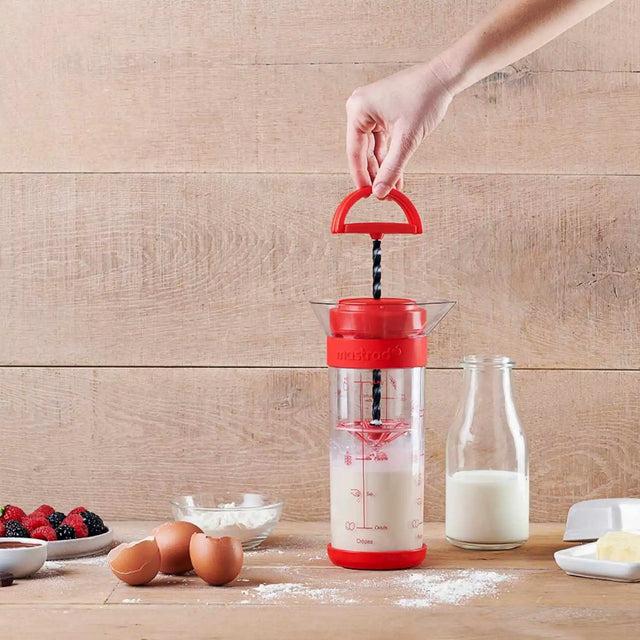 Mastra Mélangeur De Pâte à Crepes - TWIST'N'MIX - Rouge