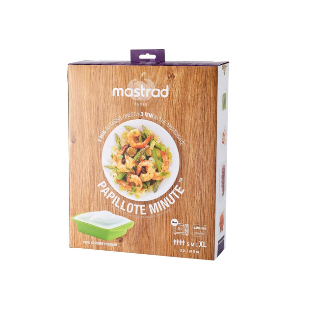 Mastra Papillote Minute - Familiale 2L - Cuisson Saine - Silicone