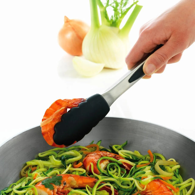 Mastra Pince De Cuisine - Multi-fonction - Acier Et Silicone