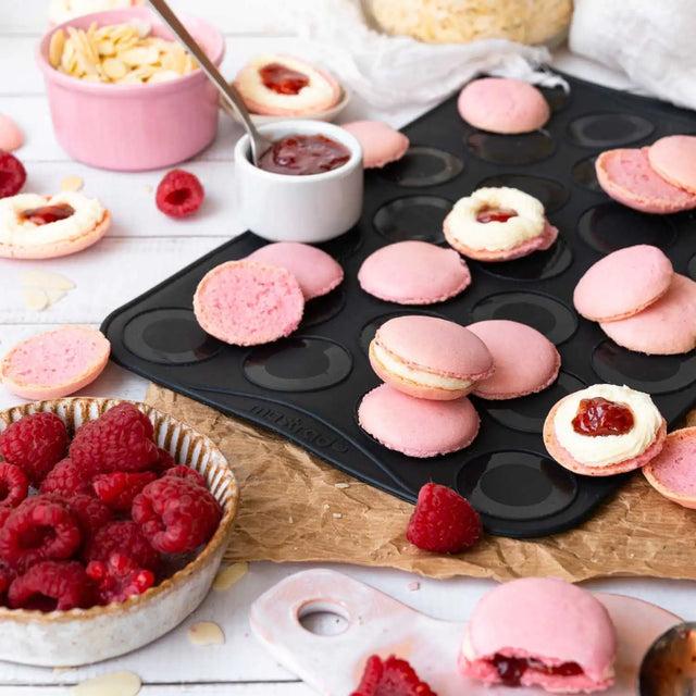 Mastra Plaques De Cuisson à Petits Macarons - Lot De 2 - Silicone