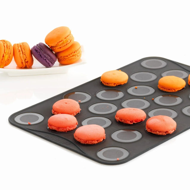 Mastra Plaques De Cuisson à Petits Macarons - Lot De 2 - Silicone