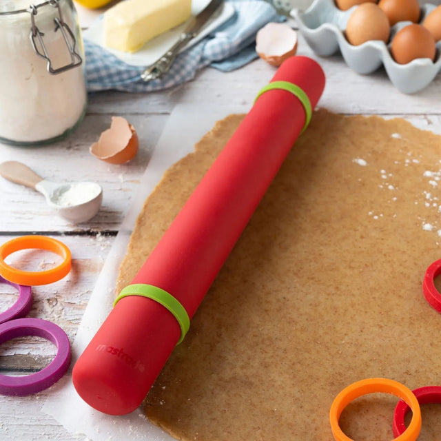 Mastra Rouleau à Pâtisserie Ajustable Et Anti-adhérent - 41 Cm